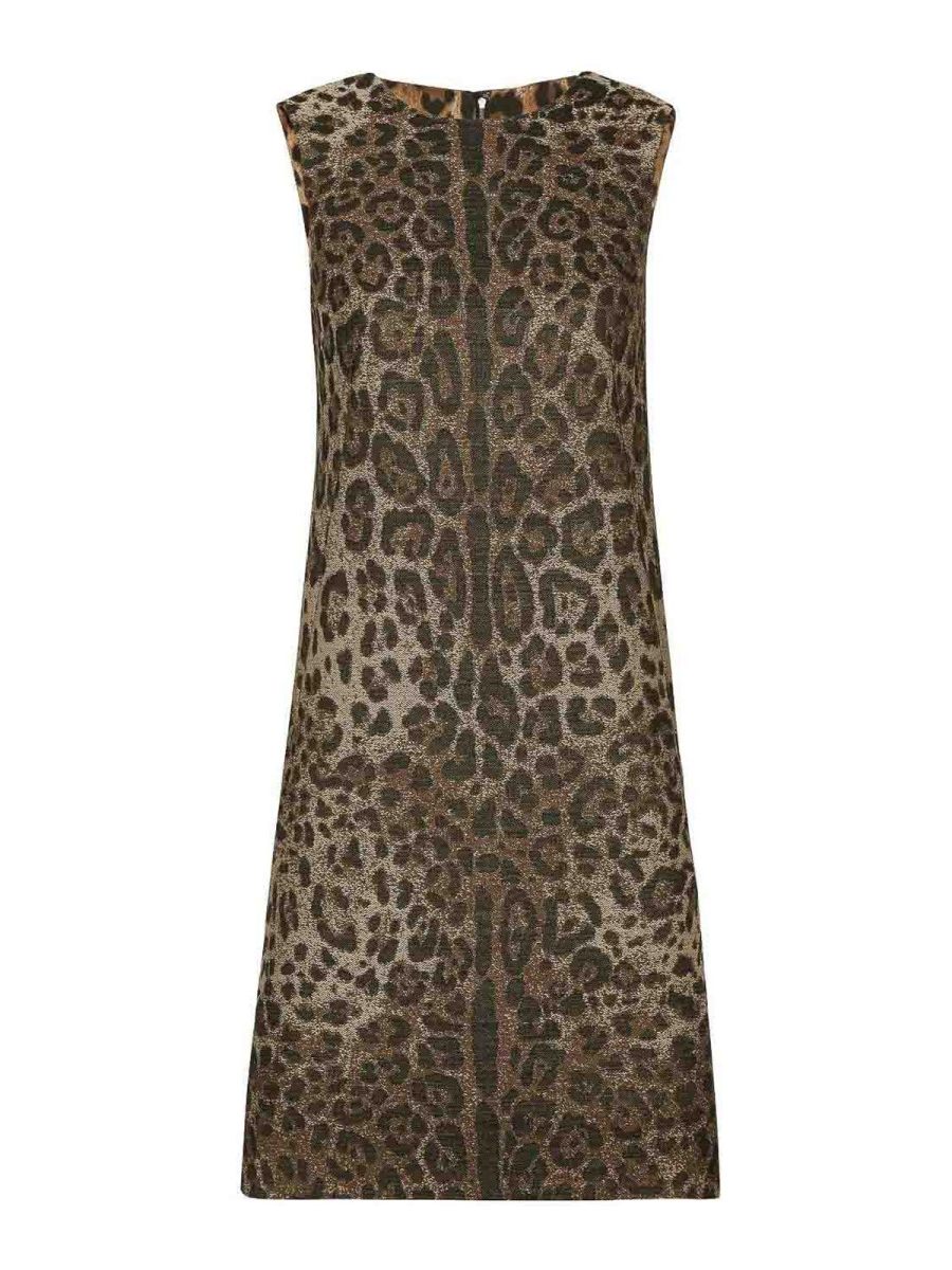 Dolce & Gabbana Robe Courte - Marron