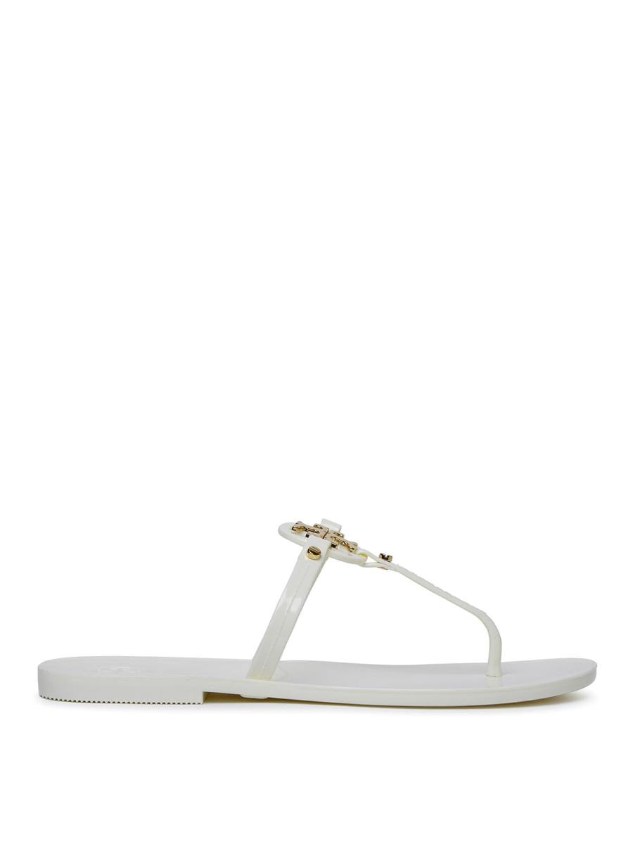 Tory Burch Tongs - Crème