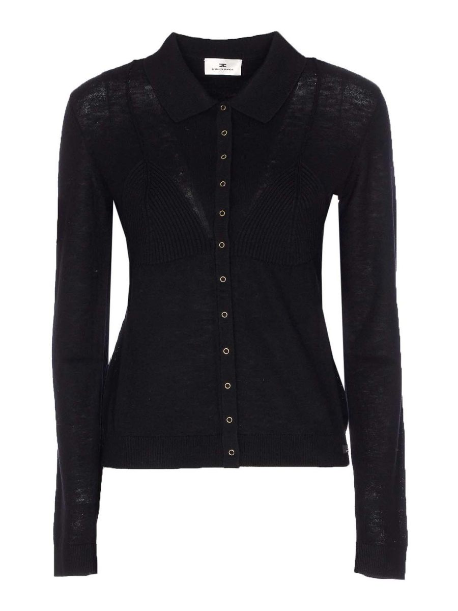 Elisabetta Franchi Cardigan - Noir
