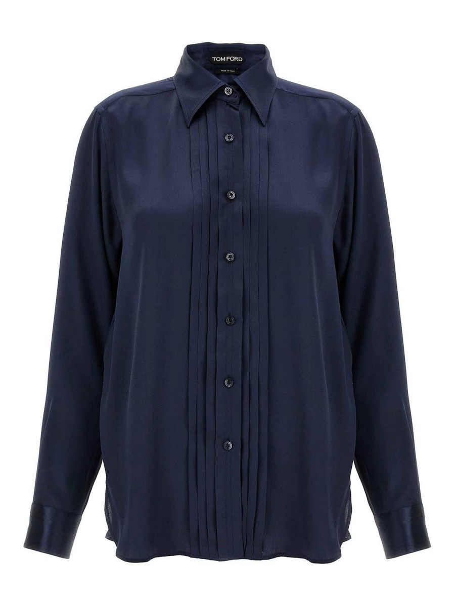 Tom Ford Chemise - Bleu