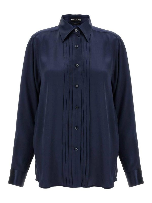 Tom Ford Chemise - Bleu