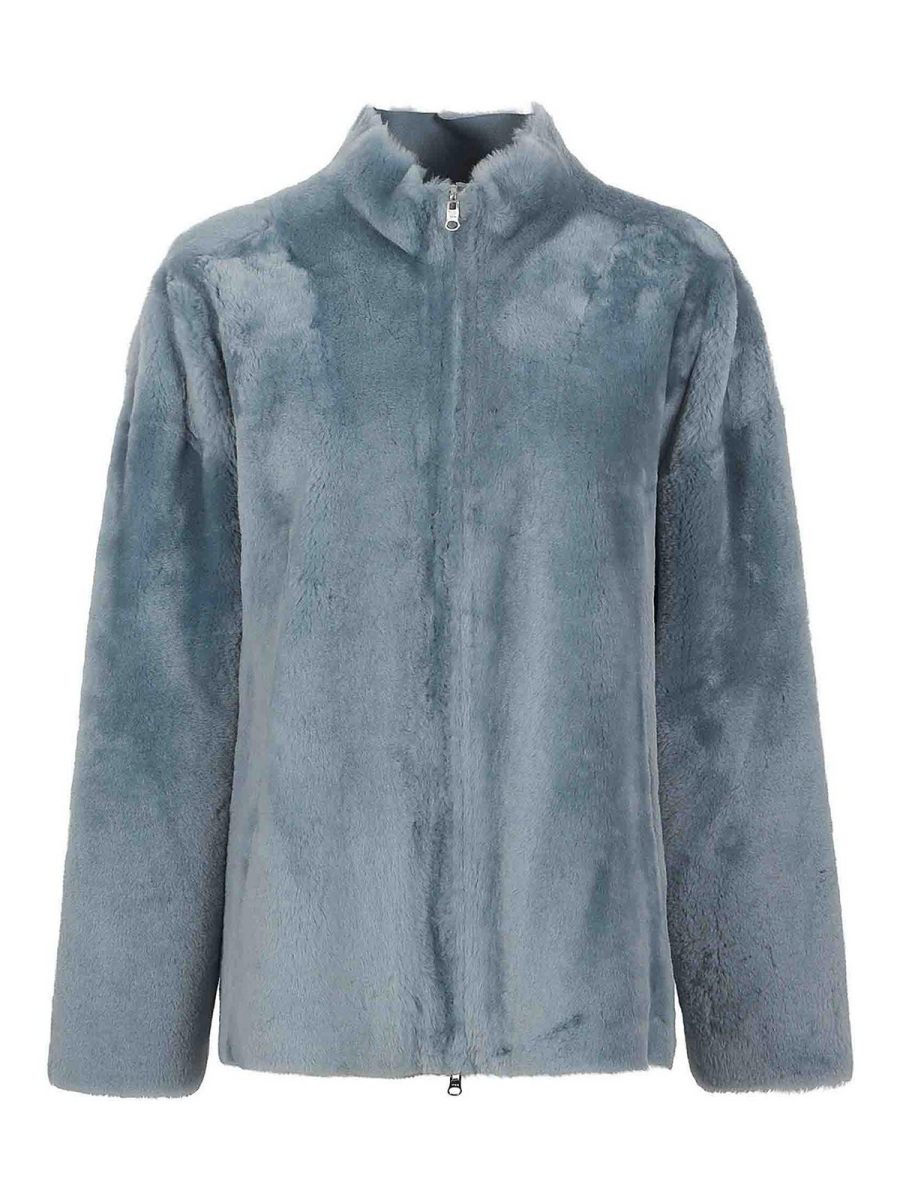 Desa 1972 Manteau Au Genou - Bleu