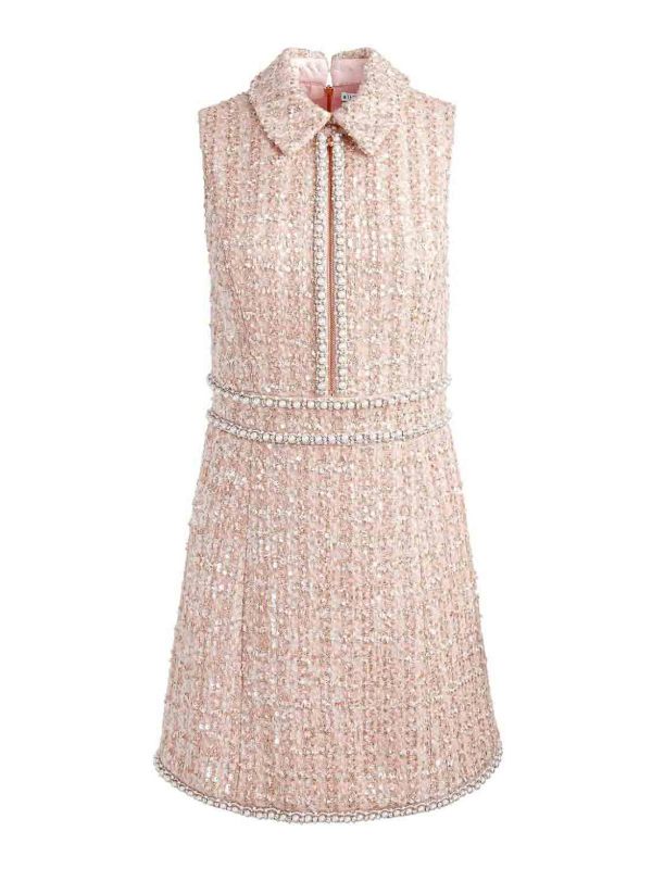 Alice+Olivia Robe Courte - Couleur Chair