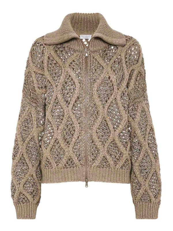 Brunello Cucinelli Cardigan - Marron