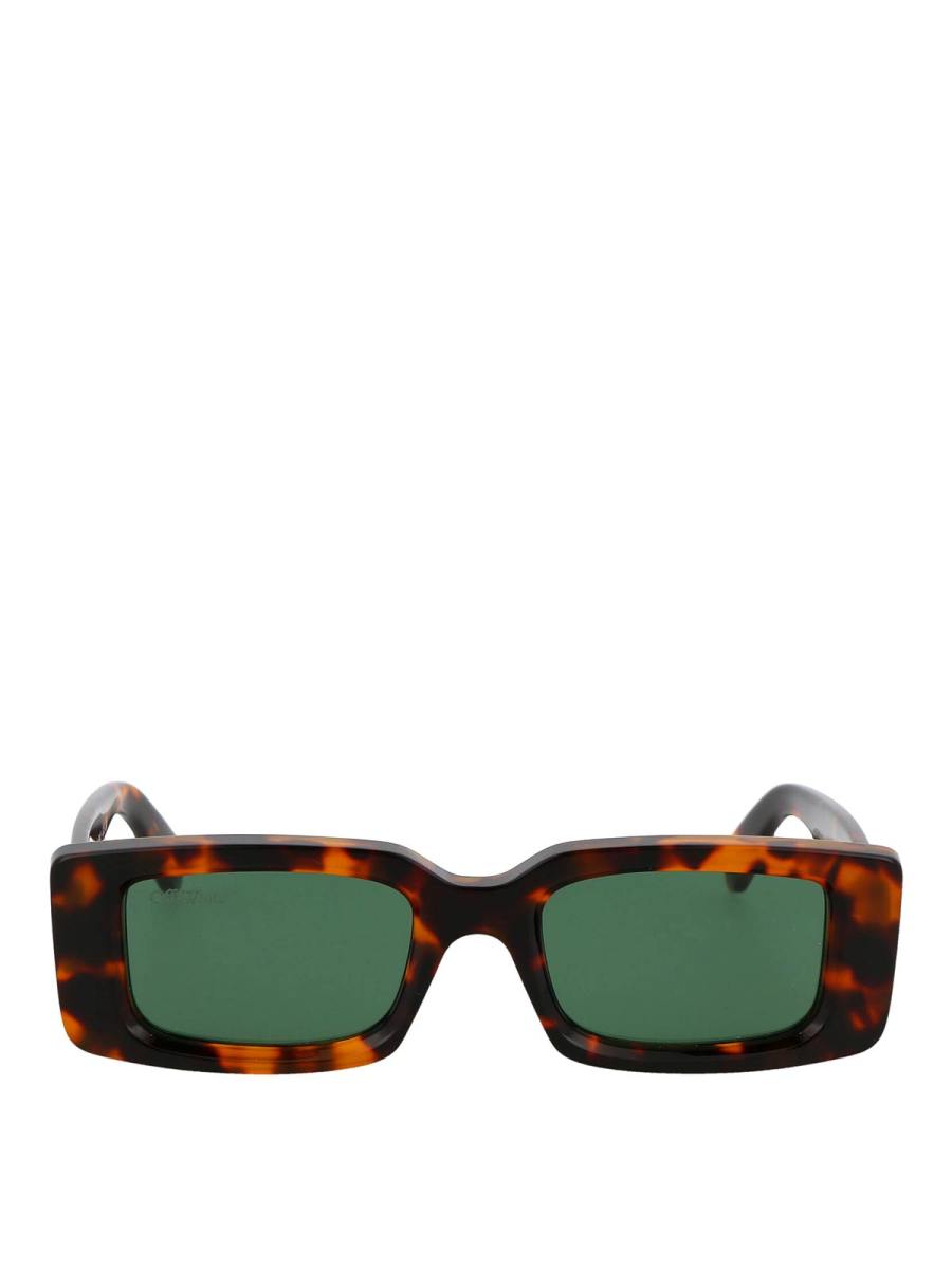 Off-White Lunettes De Soleil - Marron