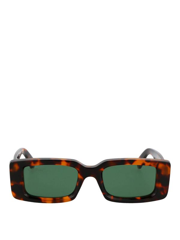 Off-White Lunettes De Soleil - Marron
