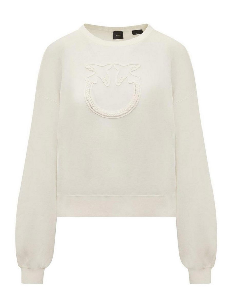 Pinko Pull Col Rond - Blanc