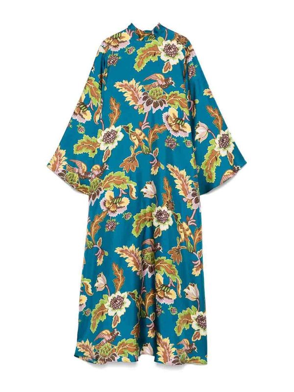 La DoubleJ Robe Au Genou - Bleu