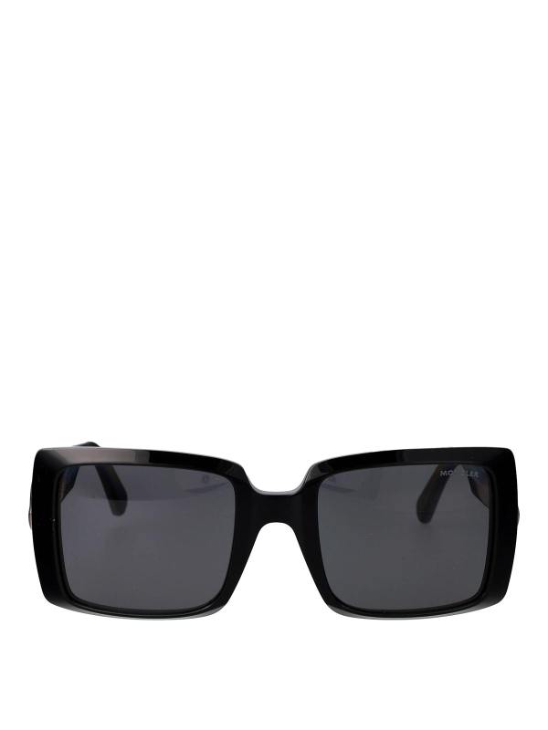 Moncler Lunettes De Soleil - Noir