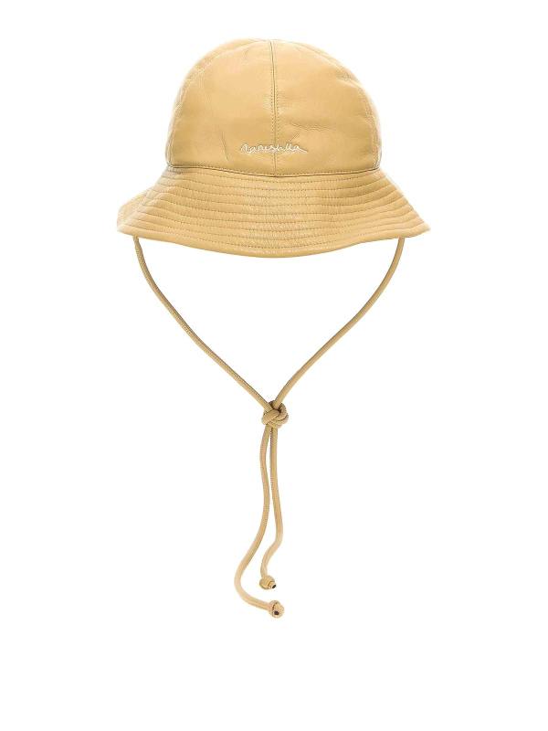 Nanushka Chapeau - Beige