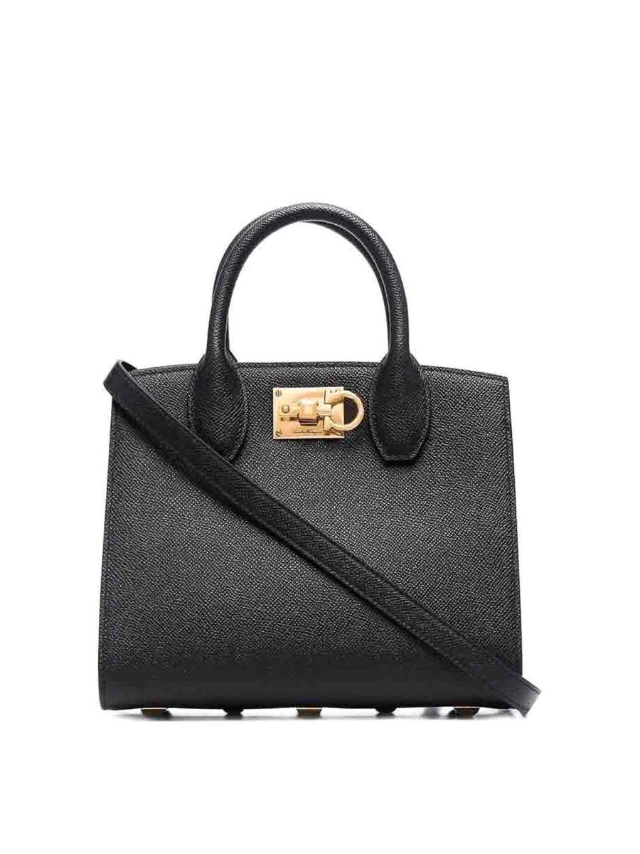 Salvatore Ferragamo Sac Bandoulière - Noir