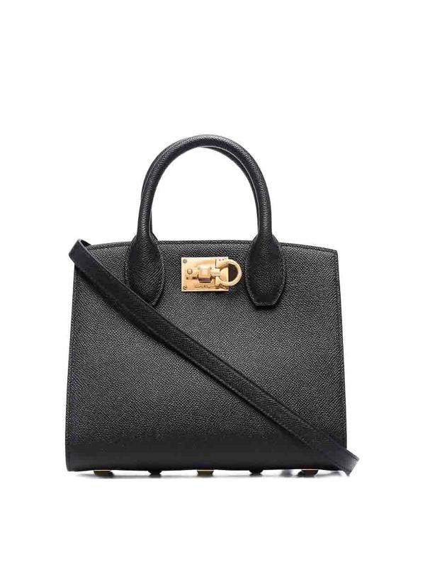 Salvatore Ferragamo Sac Bandoulière - Noir