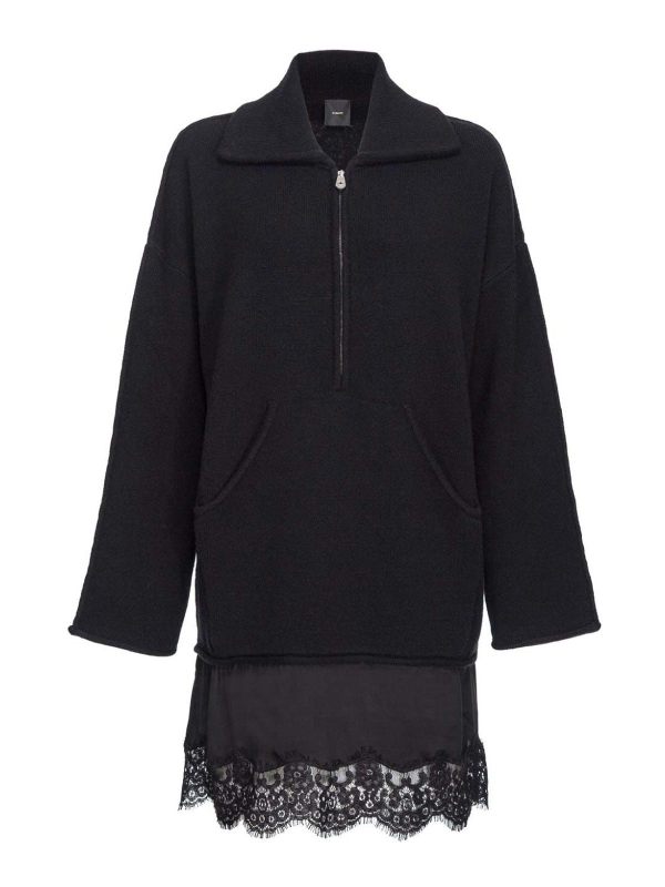 Pinko Robe Au Genou - Etichettatura