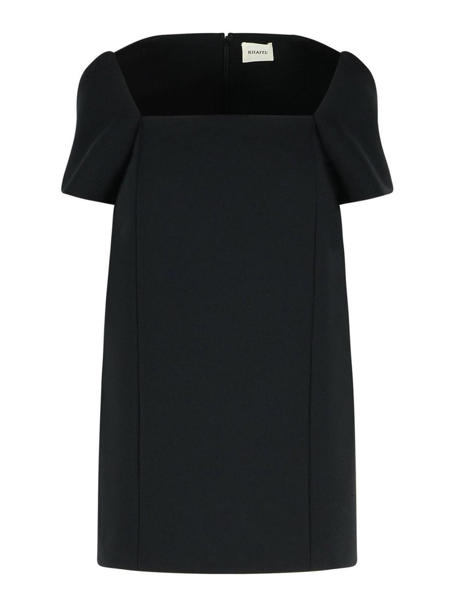 Khaite Robe Au Genou - Noir