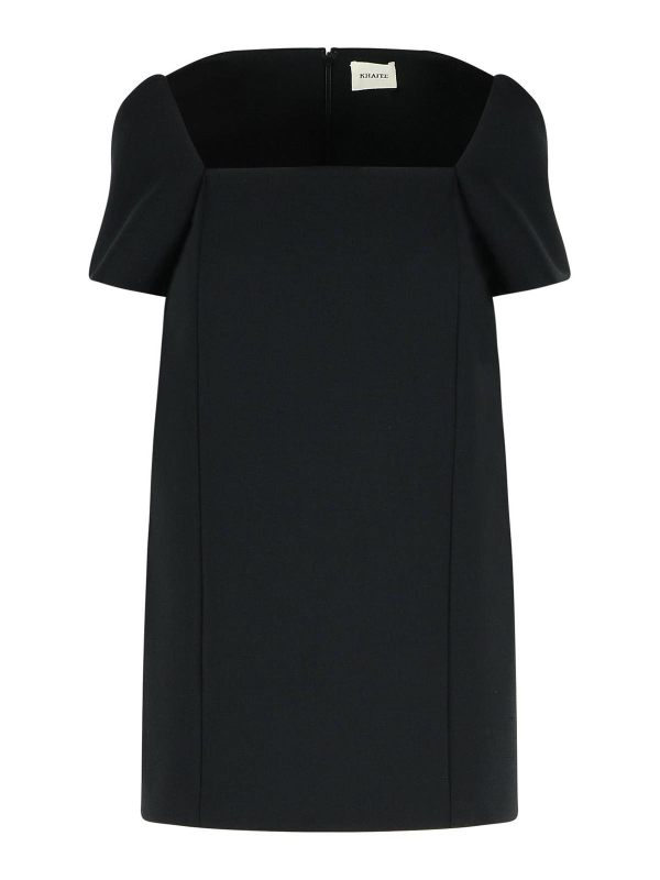 Khaite Robe Au Genou - Noir