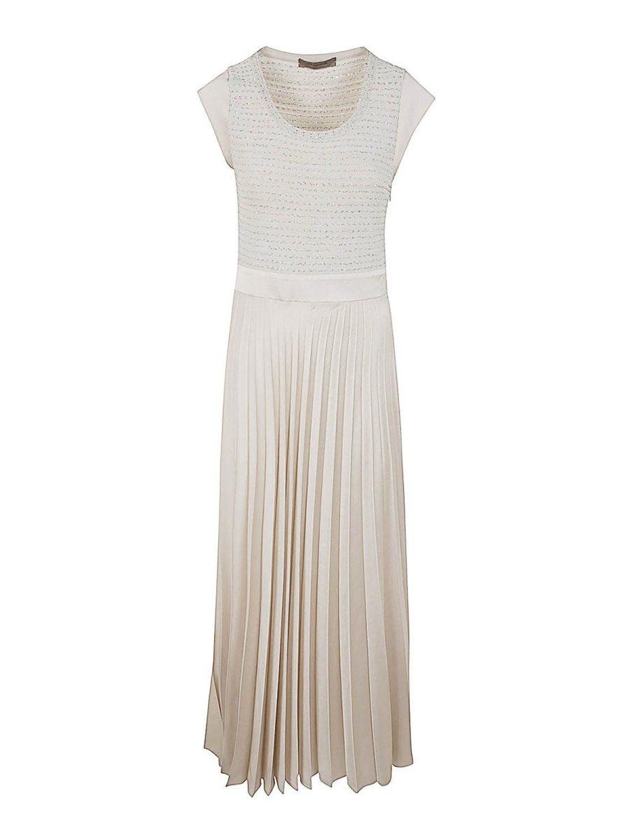 D. Exterior Robe Au Genou - Marron