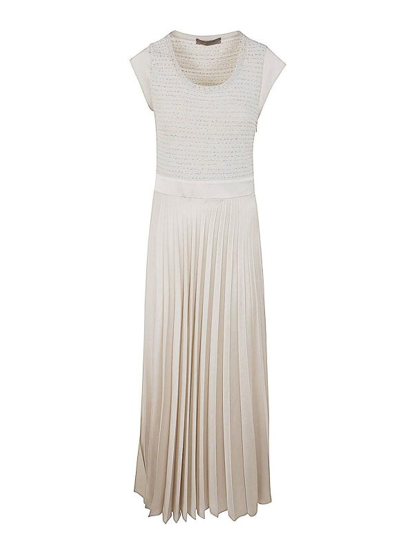 D. Exterior Robe Au Genou - Marron