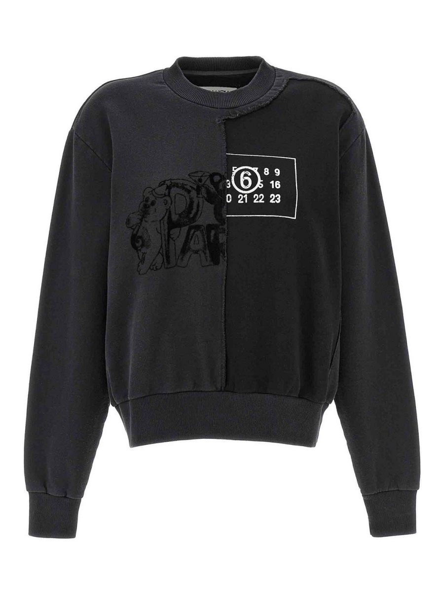 MM6 Maison Margiela Sweat-Shirts - Noir