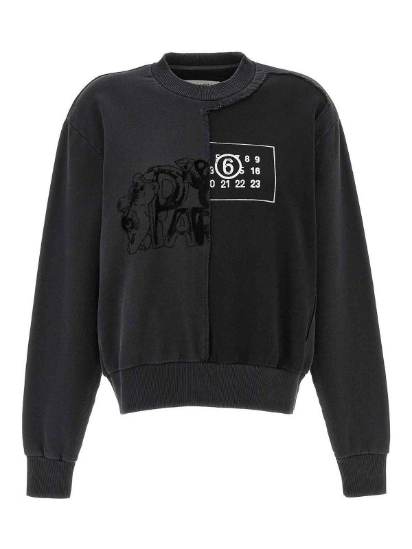 MM6 Maison Margiela Sweat-Shirts - Noir