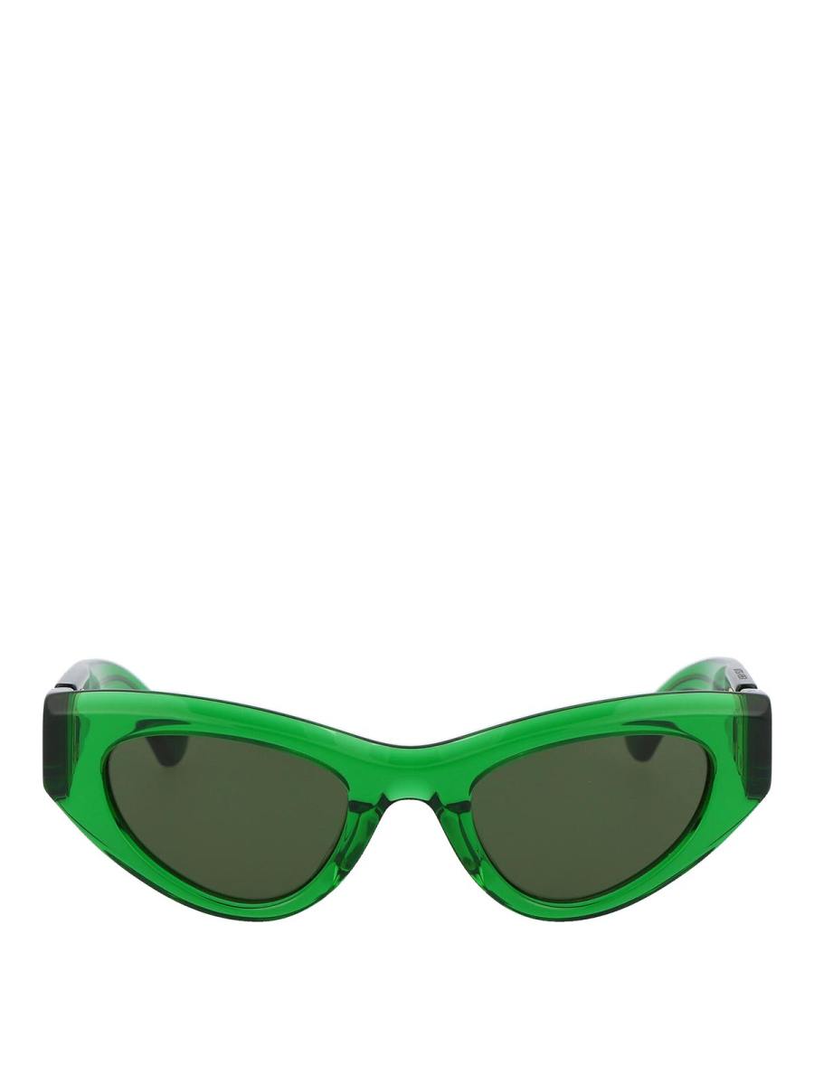 Bottega Veneta Lunettes De Soleil - Vert