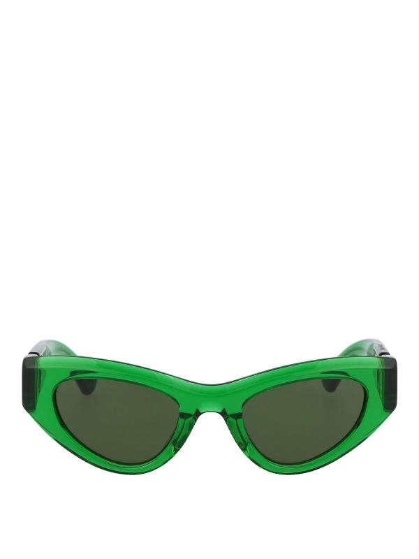 Bottega Veneta Lunettes De Soleil - Vert