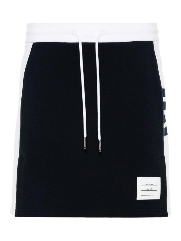 Thom Browne Jupe Midi - Bleu