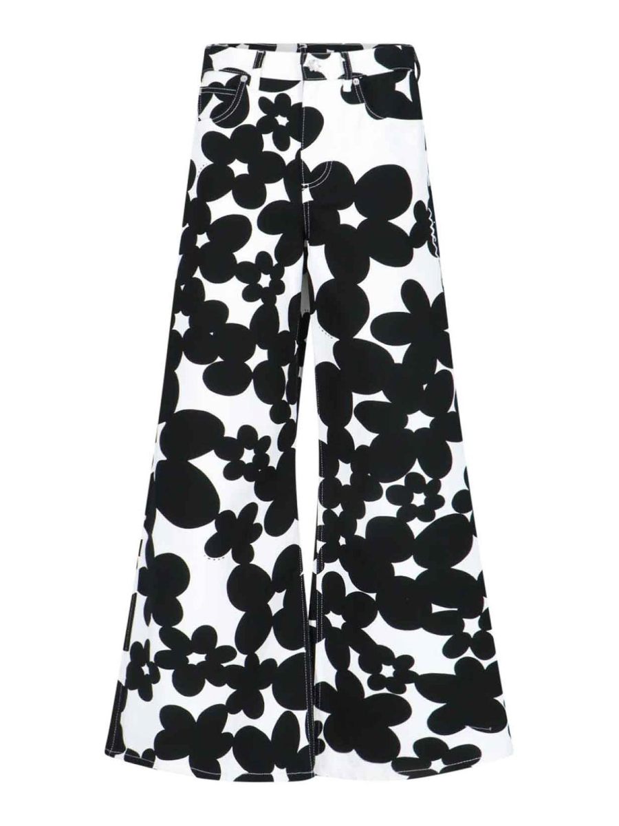 Marni Pantalons Décontractés - Blanc