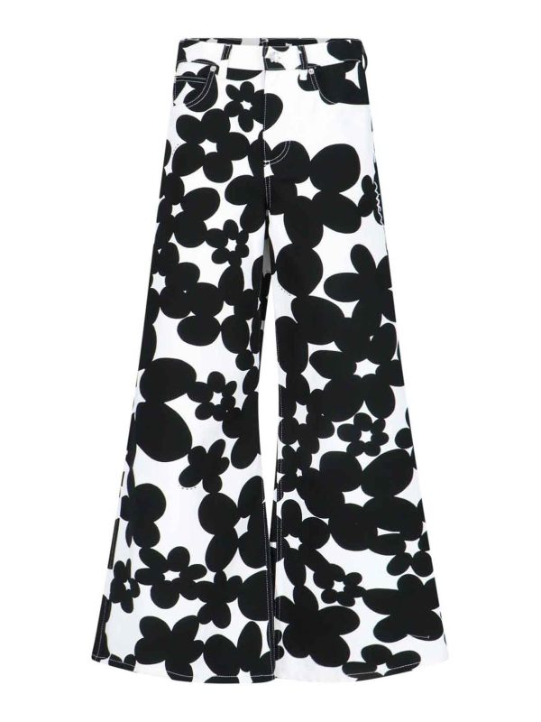Marni Pantalons Décontractés - Blanc