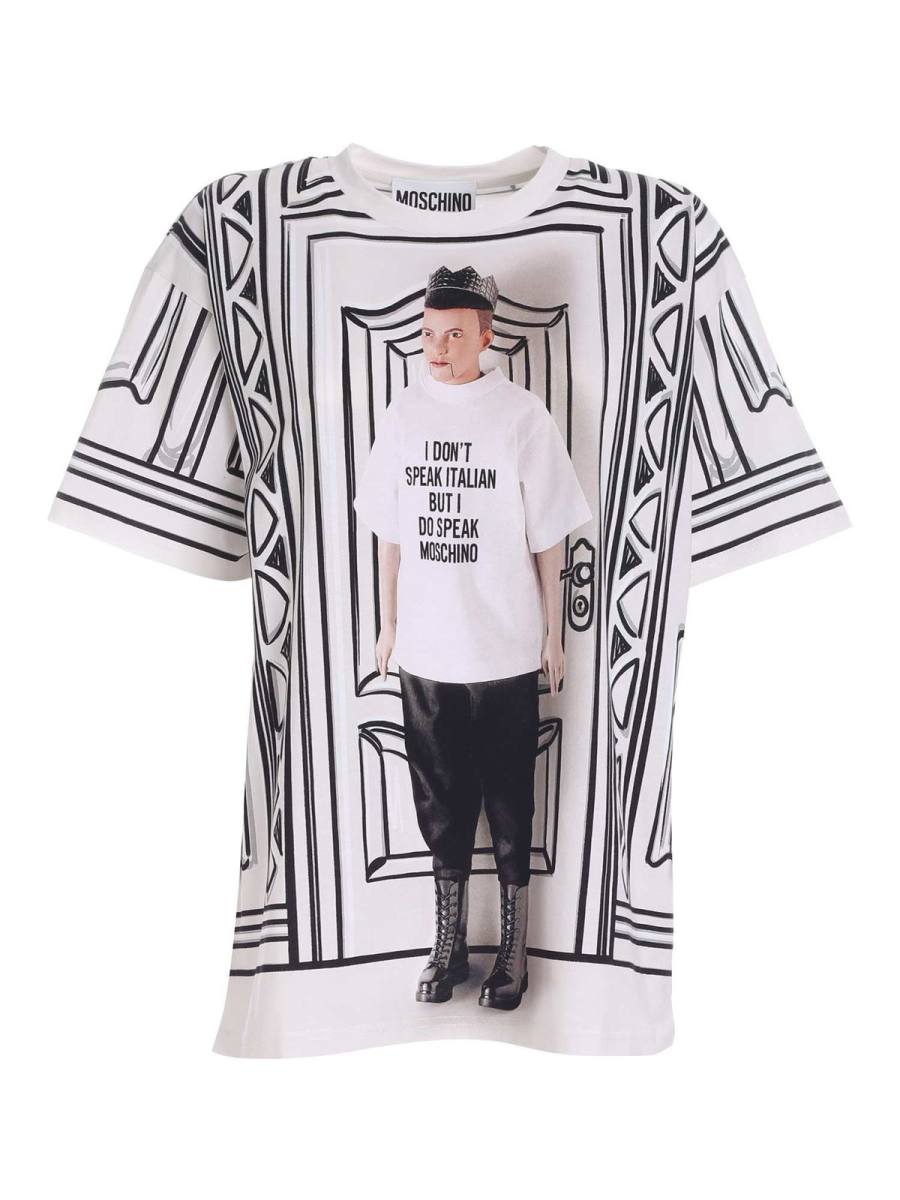 Moschino T-Shirt - Blanc