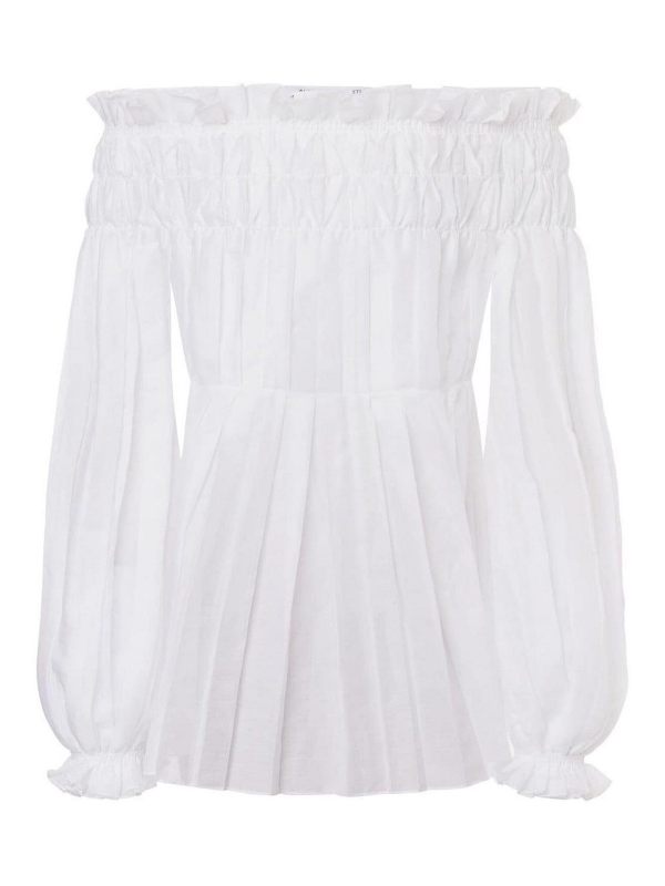 Alberta Ferretti Chemise - Blanc