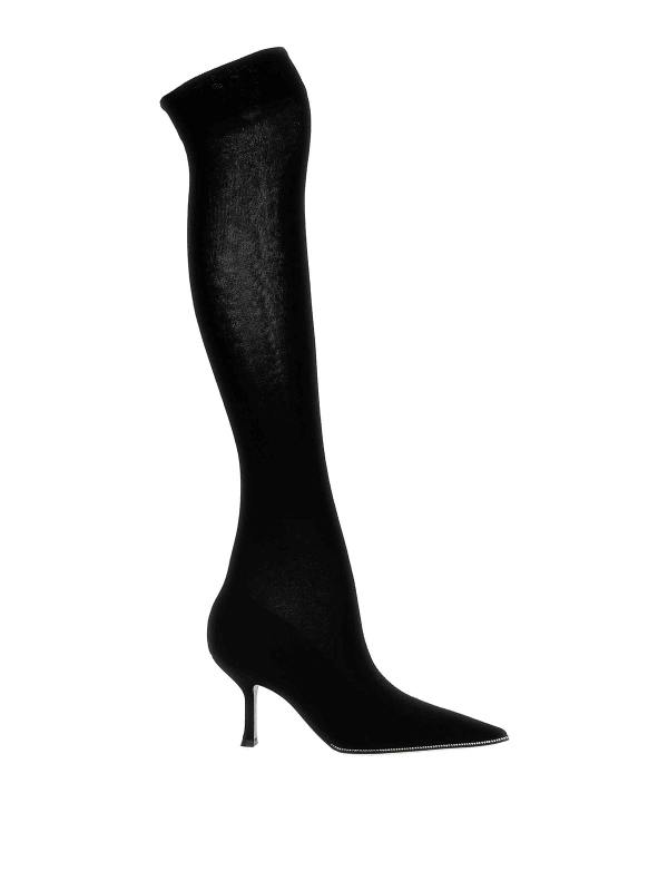 Rene Caovilla Bottes - Noir
