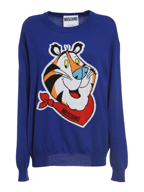 Moschino Pull Col Rond - Tony The Tiger