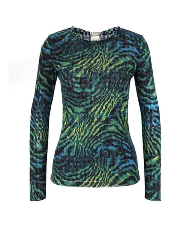 Diane Von Furstenberg Pull Col Rond - Multicolore