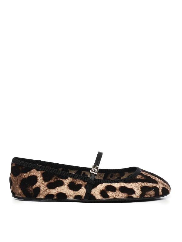 Dolce & Gabbana Ballerines - Imprimé Animal