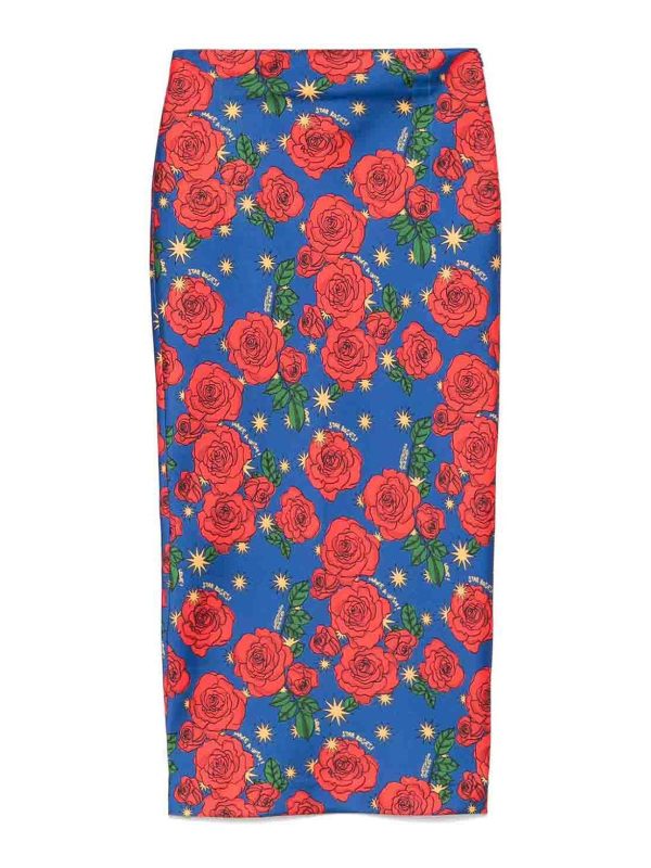 Alessandro Enriquez Jupe Midi - Multicolore