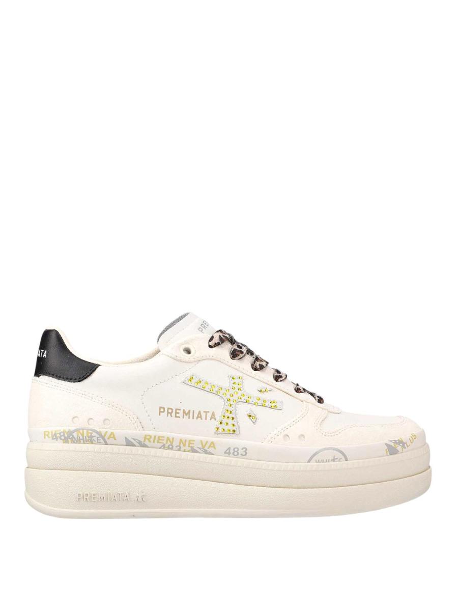 Premiata Baskets - Blanc