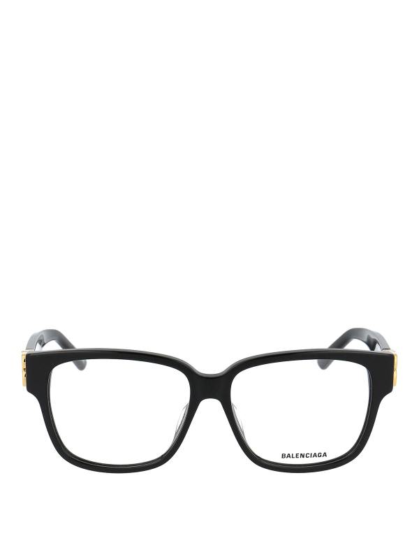 Balenciaga Lunettes De Soleil - Noir
