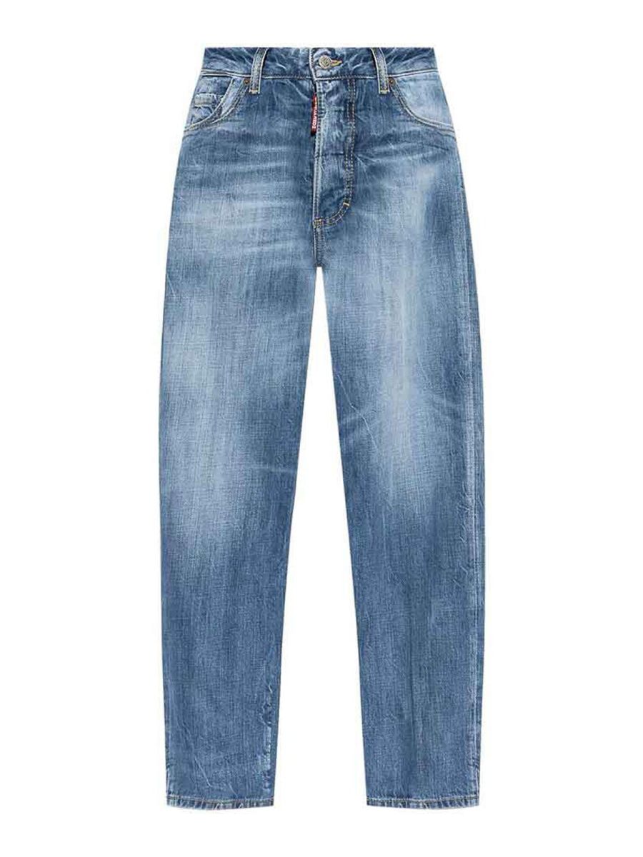 Dsquared2 Jean Droit - Bleu
