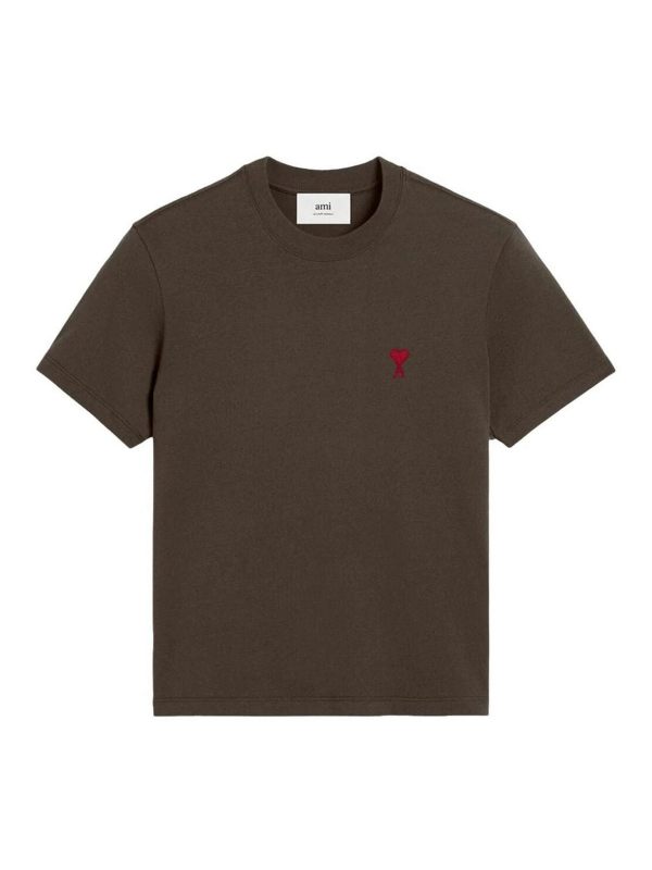 Ami Paris Chemise - Marron Foncé