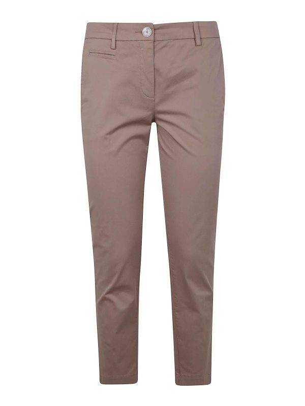 Twinset Pantalons Décontractés - Marron