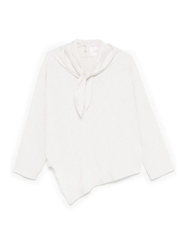 Studio Nicholson Pull Col Rond - Blanc