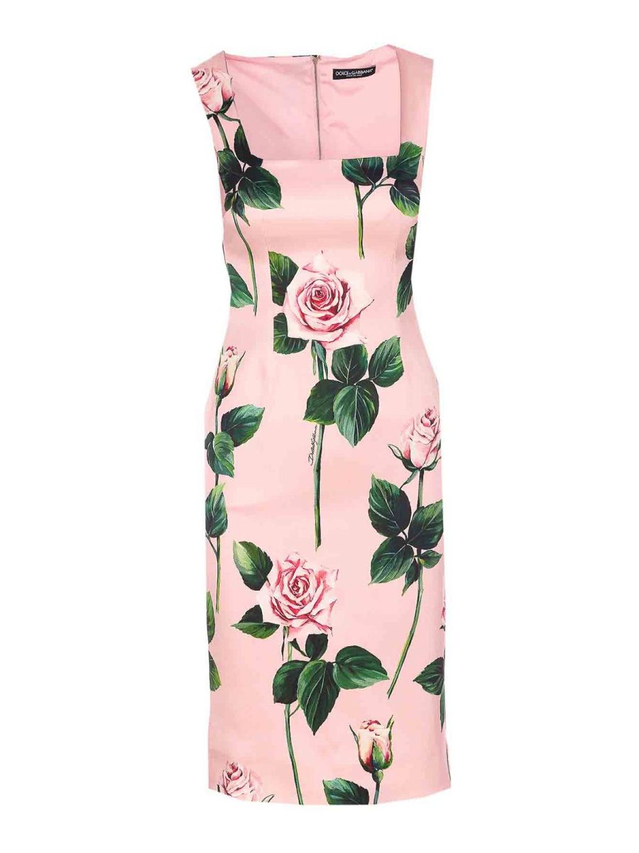 Dolce & Gabbana Maxi Robe - Couleur Chair