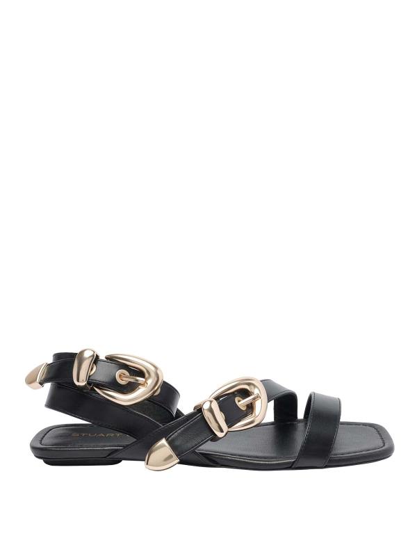 Stuart Weitzman Sandales - Noir