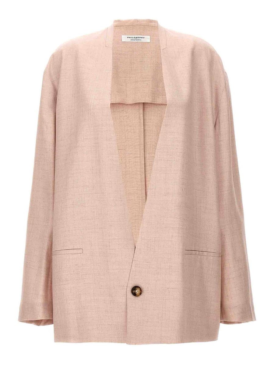 Philosophy di Lorenzo Serafini Blazer - Couleur Chair