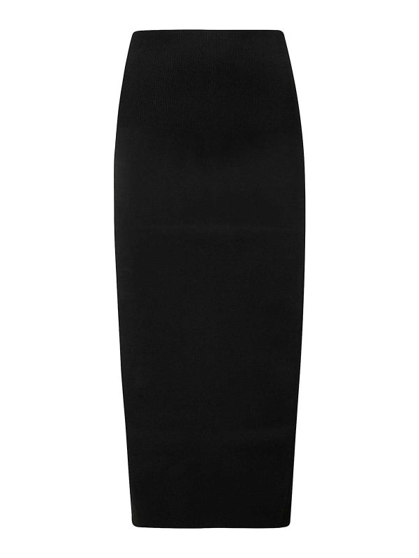 Victoria Beckham Jupe Midi - Noir