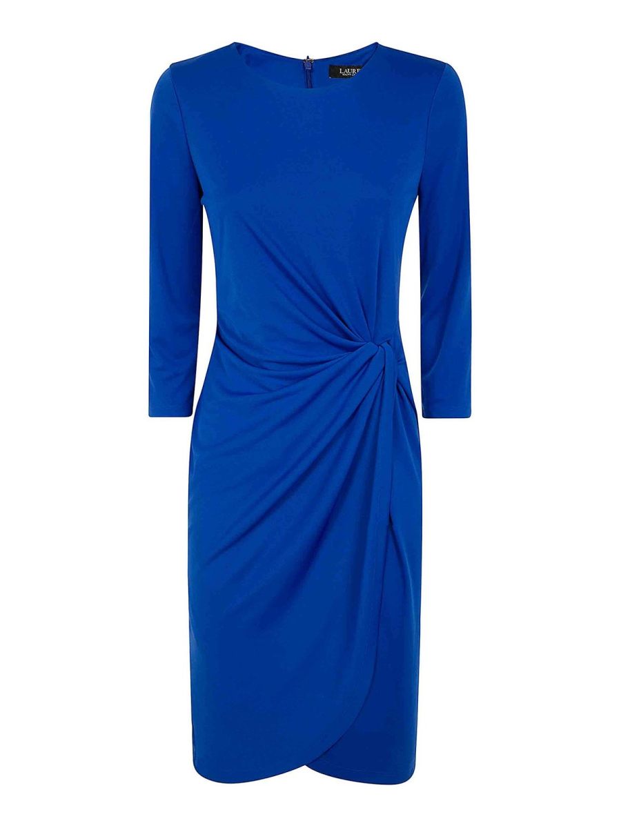 Lauren Ralph Lauren Robe Au Genou - Bleu