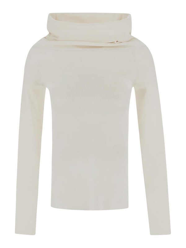 Gentryportofino Pull Col Rond - Beige