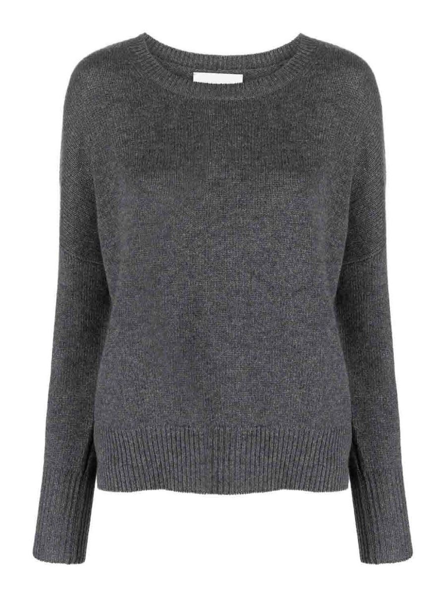 Lisa Yang Pull Col Rond - Gris