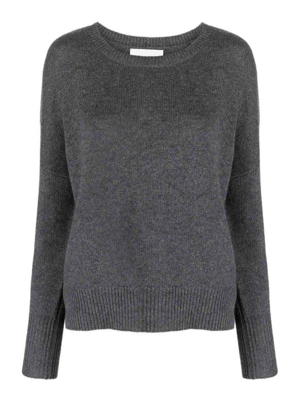 Lisa Yang Pull Col Rond - Gris