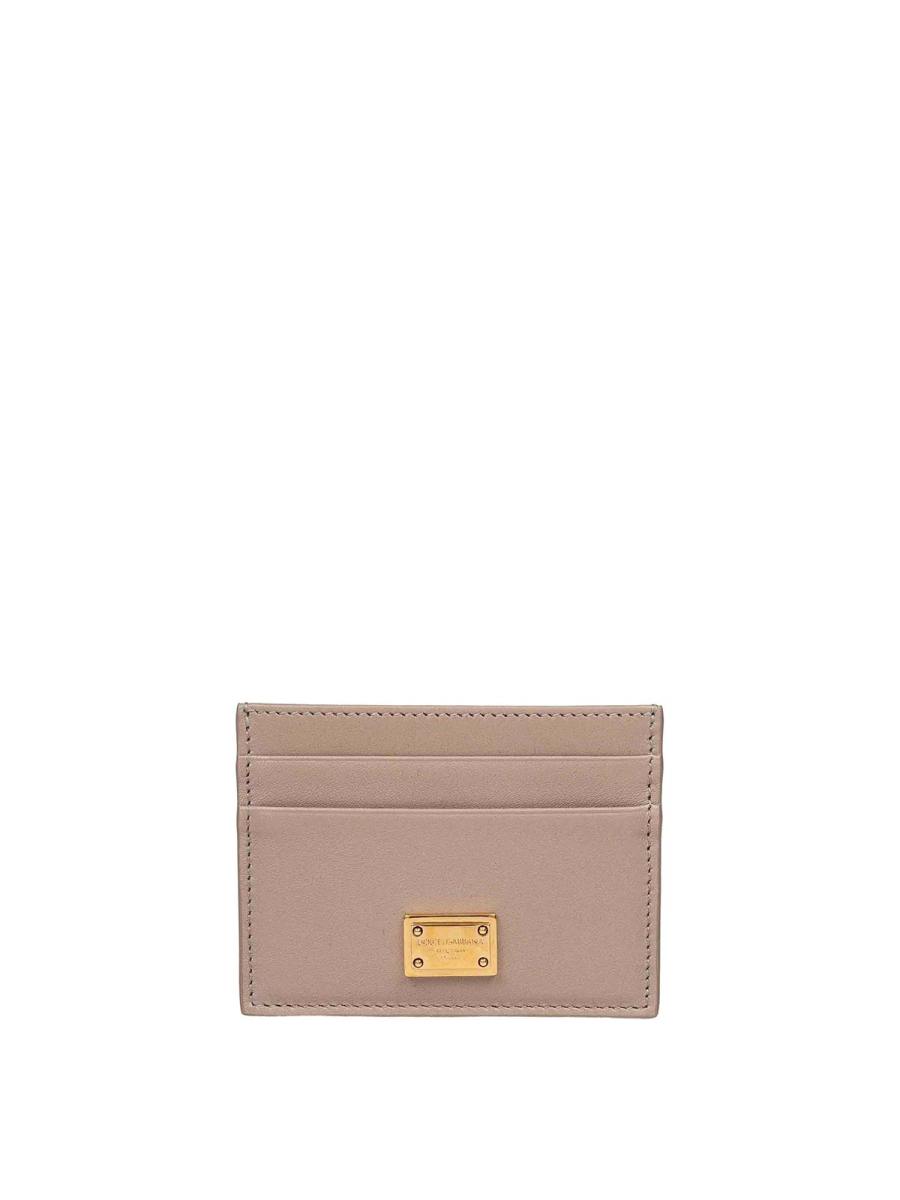 Dolce & Gabbana Portefeuilles - Rose Clair